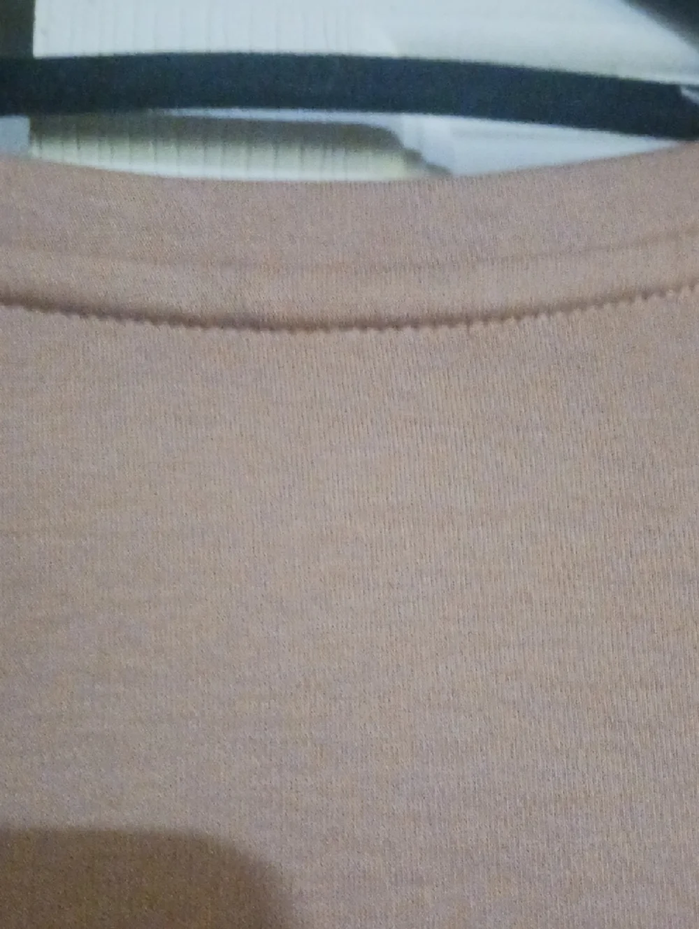Isaac Mizrahi Essentials Long-Sleeve Crew Swing Tee in Camel Brown - Picture 6 of 9